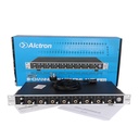 AMPLIFICADOR DE AURICULARES ALCTRON, 16 ENTRADAS, 8 SALIDAS, PARA RACK, MONO-STEREO