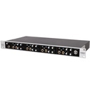 AMPLIFICADOR DE AURICULARES DE 12 CANALES ALCTRON, CARCASA DE ALUMNIO PARA RACK