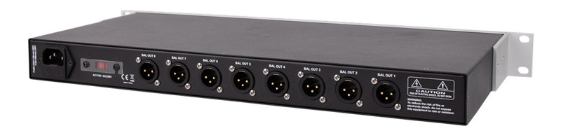 CAJA DIRECTA DE 8 CANALES ALCTRON, PARA RACK