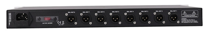 CAJA DIRECTA DE 8 CANALES ALCTRON, PARA RACK