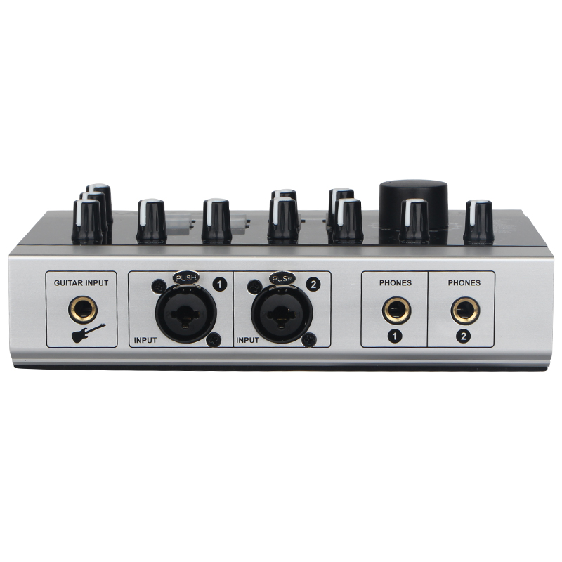 INTERFAZ DE AUDIO ALCTRON, 2 CANALES, 16 MODOS DE FUNCIONAMIENTO, 24 bits/96 KHz, USB, PLUG AND PLAY