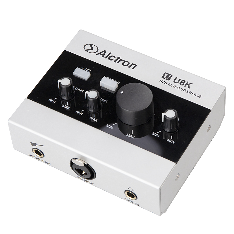 INTERFAZ DE AUDIO USB COMPACTA ALCTRON, 
