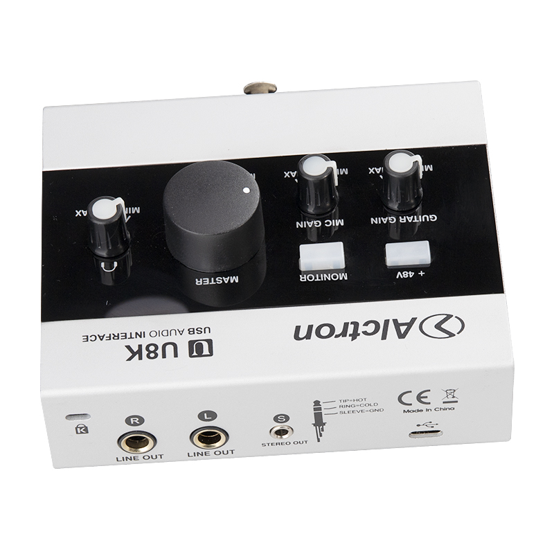 INTERFAZ DE AUDIO USB COMPACTA ALCTRON, 