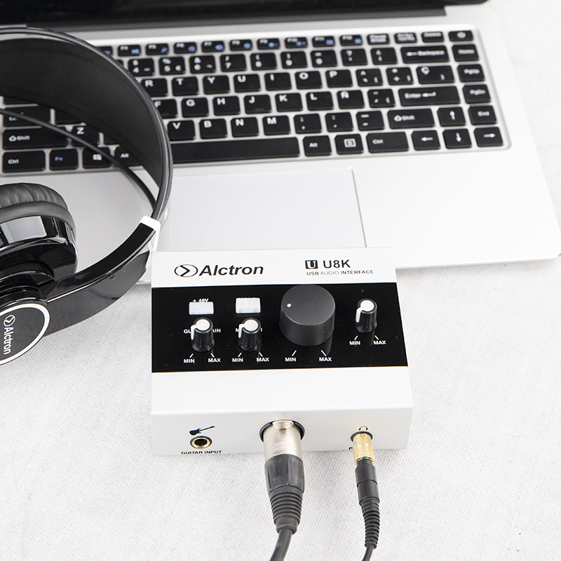 INTERFAZ DE AUDIO USB COMPACTA ALCTRON, 
