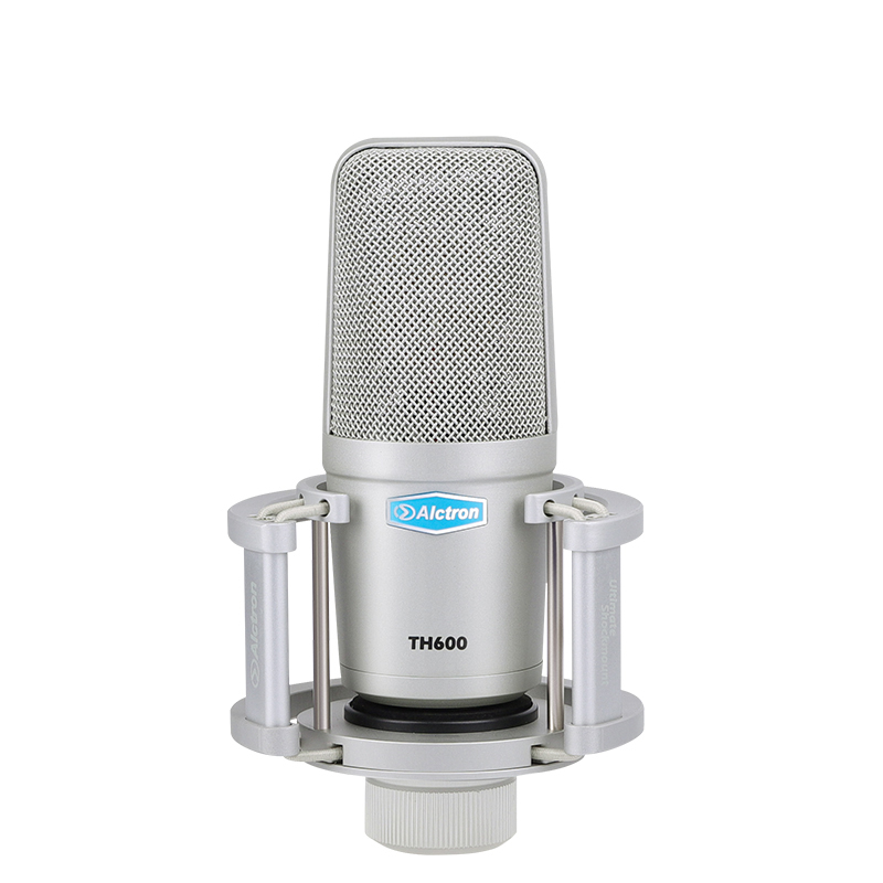 MICROFONO DE CONDENSADOR FET ALCTRON, DE ALTO RENDIMIENTO, CAPSULA DE 34MM, 20 Hz-20 kHz, CARCASA DE ZINC