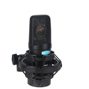 MICROFONO DE CONDENSADOR FET ALCTRON, DE GRAN DIAFRAMA 34MM, CON SOPORTE DE ORO, 20 Hz-20 kHz, CON CORTE DE BAJOS Y SENSIBILIDAD