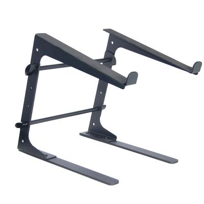 SOPORTE PARA LAPTOP ALCTRON, PORTATIL, ANTI-DESLIZANTE, METALICO COLOR NEGRO