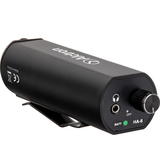 [HA-8P] AMPLIFICADOR DE MONITOREO PERSONAL ALCTRON, ACTIVO, CONECTOR HIBRIDO